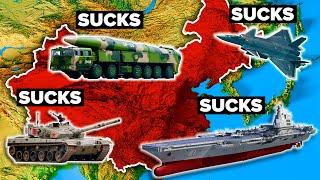 Why ALL Chinese Weapons SUCK Planes Tanks Ships Rockets - COMPILATION