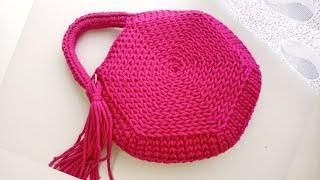 Beautiful Crochet bag with camel stitch #crochetbag