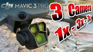 Mavic 3 Pro - Quay cận cảnh và Test 3 Camera 1x - 3x - 7x và Zoom 28x Digital