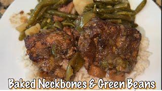 Neckbones with Green Beans and Rice #SoulFood #Dinner #SundayDinner #chefbae