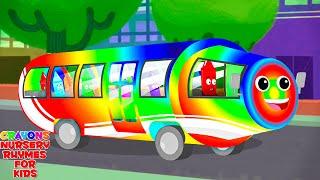 Wheels on the Bus + More Nursery Rhymes & Children Music by Crayons