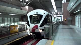 Kuala Lumpur Malaysia - RapidKL LRT - Arrival at Sentral Station HD 2012