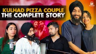 Viral Kulhad Pizza Couple  The Complete True Story  The Namit Show  @talkswithnamit