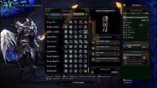 Monster Hunter World Iceborne Silver Rathalos & Gold Rathian Armor Skills & Slots