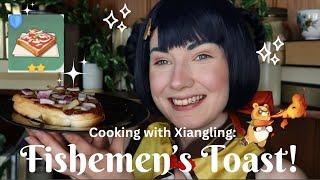 Cooking With Xiangling Fishermens Toast  Hestiacos Genshin Impact Cosplay