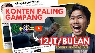 Cara Pemula Buat Video ASMR HUJAN Konten RELAKSASI Ala Sleep Soundly Rain  Ide Konten Pakai AI