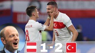 Peter Drury poetry on Austria Vs Turkiye 1-2