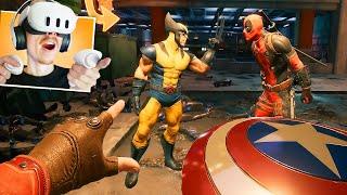 This Marvel VR Game Will Blow Your Mind  Marvel Powers United on Quest 3