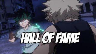 Hall of fame AMV My Hero Academia