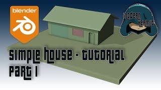 Simple House - Tutorial  Blender2.91  Part 1