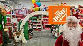 2023 HOME DEPOT CHRISTMAS DECORATION WALKTHROUGH 