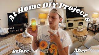 At Home DIY Projects Home Vlog - Furniture Flip and Room Makeover