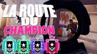 JE TABASSE DES CHAMPIONS SANS AUCUNE PITIÉ DANS CETTE NOUVELLE ROUTE DU CHAMPION  RAINBOW SIX SIEGE