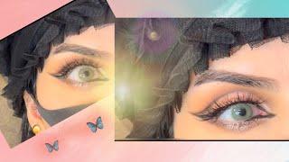 تتوريال مكياج ناعم وسريع #تتوريال مكياج عيون luk makeup Hodhod makeup