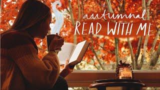 AUTUMNAL READ WITH ME  1 hour of reading with cozy music