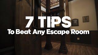 7 Tips to Beat Any Escape Room