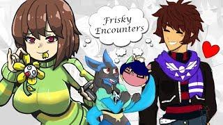 Reading 18+ Fanfictions Frisky Encounters Chapter 1 - Frisk X Chara wAthenaTheWitch