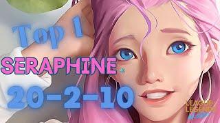 Wild Rift  Top 1 Seraphine rank Challenger - Axe Wild RIFT Gameplay