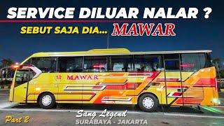 HARGA MURAH SERVICENYA DILUAR NALAR  Bus Legend PO MAWAR Bis Malam Surabaya Jakarta #2