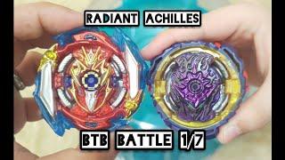 Radiant Achilles BTB Battle  part 17  Beyblade Burst Sparking  ベイブレードバーストスーパーキング