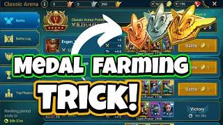 Easy Trick to Farm Arena Medals  Raid Shadow Legends