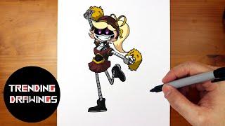 How To Draw Lizzy From Murder Drones