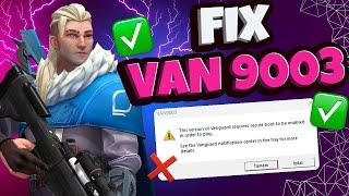 How To Easy Fix Van9003 Valorant Error 2024