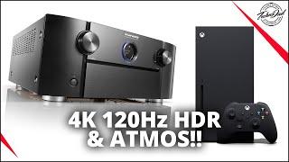 How to Setup Xbox Series X with LG OLED and AVR  4K120Hz eARC Workaround C9 CX Denon & Marantz