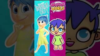 Avatar World  vs Inside Out #avatarworld #genderswap