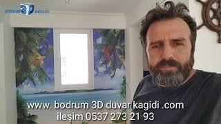 3D Duvar kağıdı Bodrum 3D üretmektedir  iletişim 0537 273 21 93