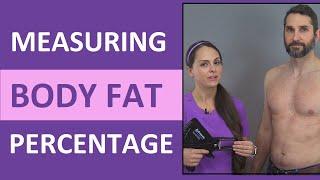 How to Measure Body Fat Percentage Male  Skinfold Caliper Testing Nursing Skill