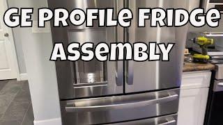 How to assemble a GE Profile fridge