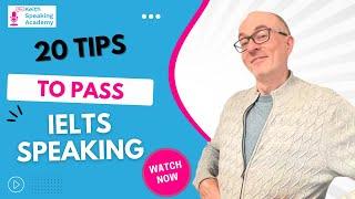 20 Tips for IELTS Speaking All you need to know