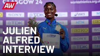 Julien Alfred on what it would mean to win Saint Lucias first Olympic medal