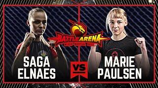 BA 76 SAGA ELNAES VS MARIE PAULSEN  #MMA #FULLFIGHT #WMMA