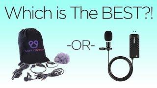 What is The BEST CHEAP Lav Mic? Purple Panda vs Fifine K053