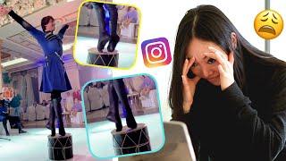 pointe shoe fitter reacts to BALLET IG REELS