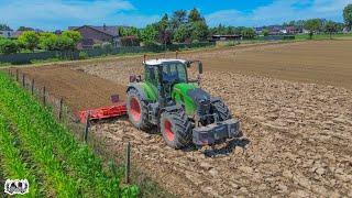 FENDT VARIO 728 GEN 7 + KUHN  Preparing the field for beans  Akkerbouwbedrijf Spreuwers  2024