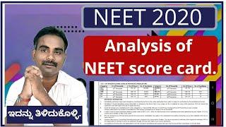 NEET 2020 score card details analysis cutoff of all categoriesNEET eligibility cutoffState Rank?