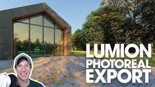 Lumion Photorealistic Rendering from SketchUp Model EP 2 - Final Materials and Exporting Image