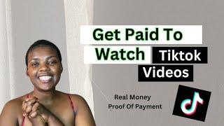 Easy Side Hustle Get PAID to watch TIKTOK Videos