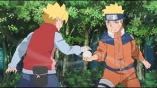 Boruto Meets kid NarutoSasuke and Boruto time travels to old konoha