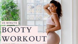 Follow Along Booty Workout  Home 20 Minute Quick Glute Workout  Stef Williams