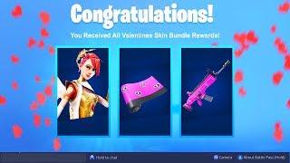 OVERTIME CHALLENGES REWARDS in FORTNITE SHARE THE LOVE Rewards Unlocked Share The Love Event