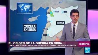 El origen de la guerra en Siria