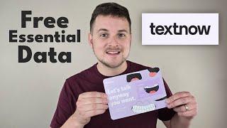 TextNow - Free Essential Data FREE 5G Phone Service Review