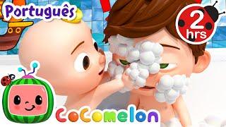 Hora do Banho  2 HORAS DE COCOMELON BRASIL  Desenhos Animados e Músicas Infantis em Português