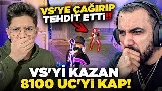 ADANALI ÇOCUK VSYE ÇAĞIRIP TEHDİT ETTİ  SASUKEYLE LOBİLERE DALIP 2 VS 2 YAPTIK  PUBG MOBILE