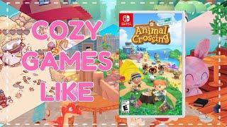 10 BEST COZY Games like Animal Crossing New Horizons on Switch & Steam