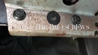 2002 Ford F-150 Gear Shift indicator bracket replacement